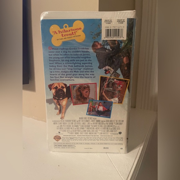 See Spot Run (VHS, 2001, Clamshell) New Sealed Vintage VHS dog movie - Picture 5 of 6